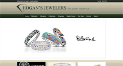 Desktop Screenshot of hogansjewelers.com